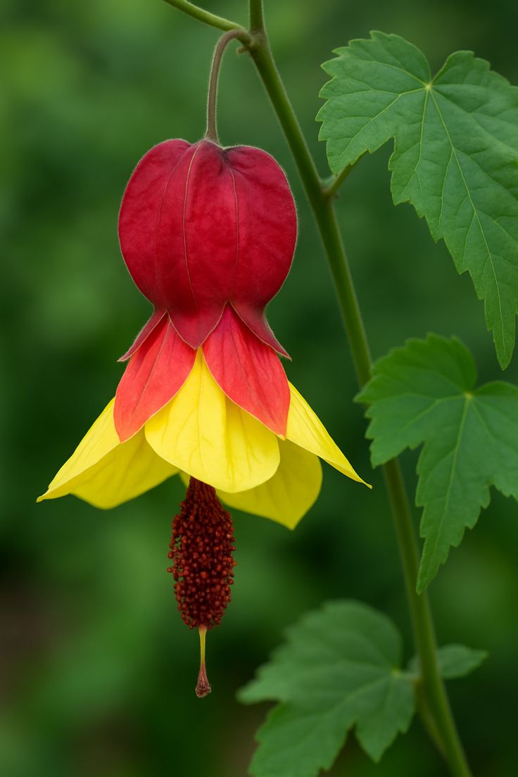 ✅Lanterna Japonesa/Chinesa Vermelha - Sininho - Campainha - Abutilon striatum